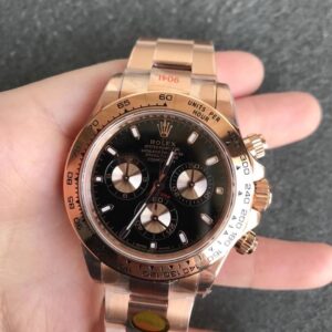 Rolex Daytona m116505-0008 Noob Factory Hot Replica Watches Gold Case - Hot Replica Watches