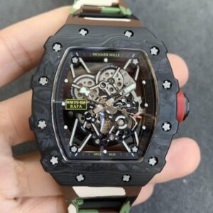 Richard Mille RM35-02 KV Factory Hot Replica Watches Black Case - Hot Replica Watches
