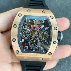 Richard Mille RM11 KV Factory Hot Replica Watches Black Strap - Hot Replica Watches