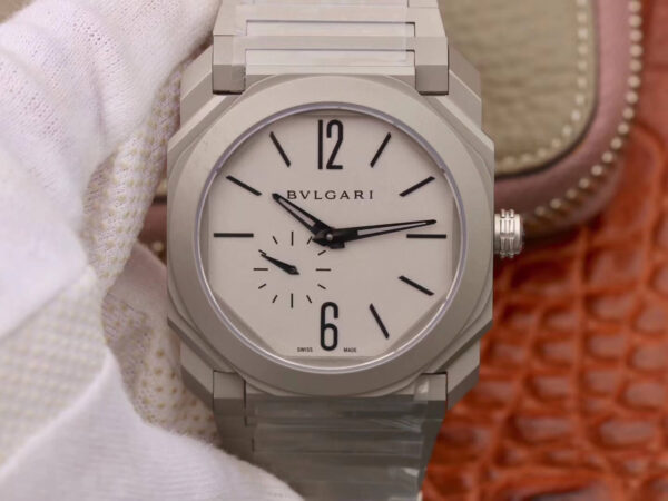 Bvlgari Octo 103011 BV Factory Hot Replica Watches White Case - Hot Replica Watches