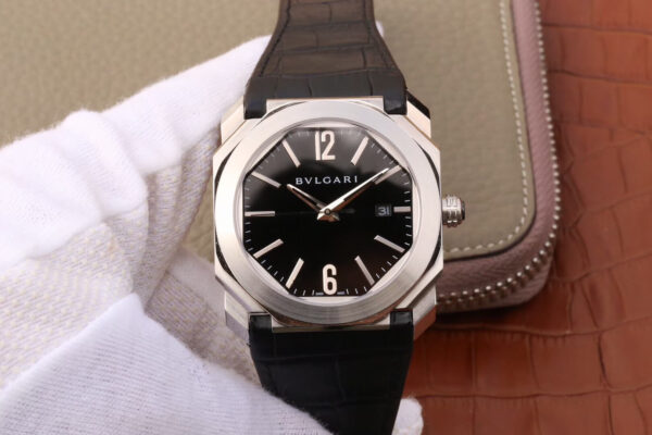 Bvlgari Octo 101964 BGO41BSLD Hot Replica Watches Black Diall - Hot Replica Watches