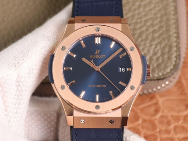 Hublot Classic Fusion 511.OX.7180.LR WWF Factory Hot Replica Watches Dark Blue Dial - Hot Replica Watches