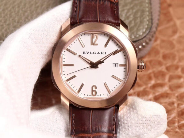 Bvlgari Octo BV Factory Hot Replica Watches Gold Case - Hot Replica Watches