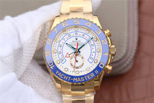 Rolex Yacht-Master II M116688-0002 JF Factory Hot Replica Watches White Dial - Hot Replica Watches