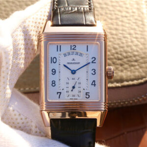 Jaeger LeCoultre Reverso Q2712510 Rose Gold Hot Replica Watches White Dial - Hot Replica Watches