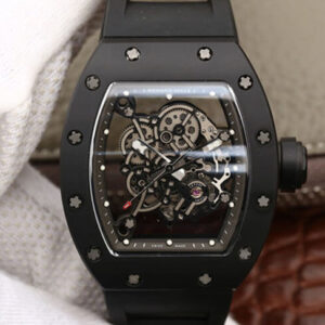 Richard Mille RM055 KV Factory Hot Replica Watches Black Case - Hot Replica Watches
