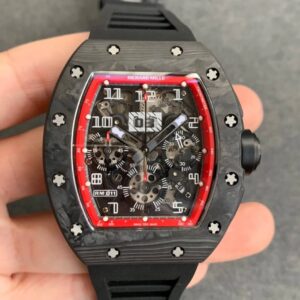 Richard Mille RM011 KV Factory Hot Replica Watches Black Case - Hot Replica Watches