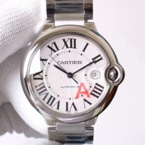 Cartier Ballon Bleu W69012Z4 V6 Factory Hot Replica Watches White Dial - Hot Replica Watches