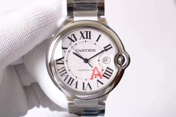 Cartier Ballon Bleu W69012Z4 V6 Factory Hot Replica Watches White Dial - Hot Replica Watches