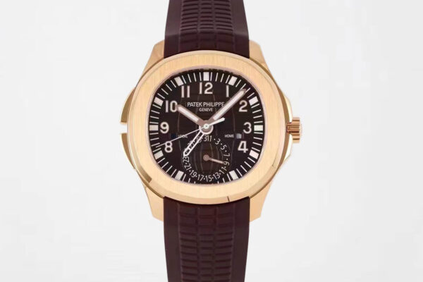 Patek Philippe Aquanaut 5164R-001 ZF Factory Hot Replica Watches Gold Case - Hot Replica Watches