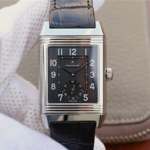 Jaeger LeCoultre Reverso Q3738470 Hot Replica Watches Black Strap - Hot Replica Watches