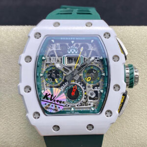Richard Mille RM011-03 KV Factory Hot Replica Watches White Case - Hot Replica Watches