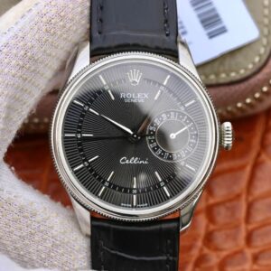 Rolex Celini 50519 MKS Factory Hot Replica Watches Black Strap - Hot Replica Watches