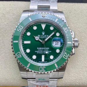Rolex Submariner 116610LV-97200 ZF Factory Hot Replica Watches Green Case - Hot Replica Watches