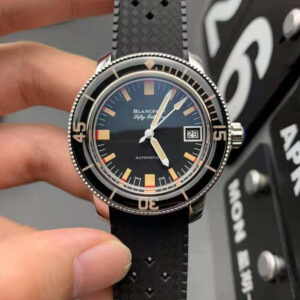 Blancpain Fifty Fathoms 5008B 1130 B52A ZF Factory Hot Replica Watches Black Strap - Hot Replica Watches