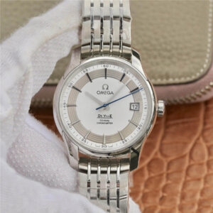 Omega De Ville 431.30.41.21.02.001 VS Factory Hot Replica Watches Silver Case - Hot Replica Watches