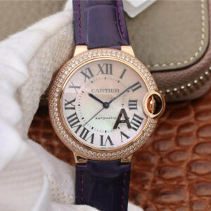 Cartier Ballon Bleu WE902066 V6 Factory Hot Replica Watches White Dial - Hot Replica Watches