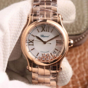 Chopard Happy Sport 274808-5002 YF Factory Hot Replica Watches Rose Gold Case - Hot Replica Watches