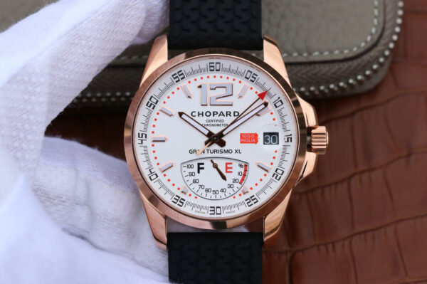 Chopard Mille Miglia 161272-5001 V6 Factory Hot Replica Watches White Dial - Hot Replica Watches