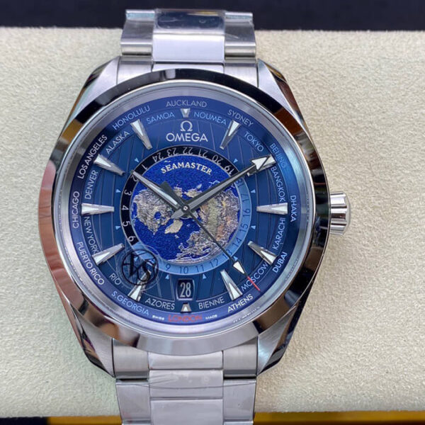 Omega Seamaster 220.10.43.22.03.001 VS Factory Hot Replica Watches Steel Strap - Hot Replica Watches