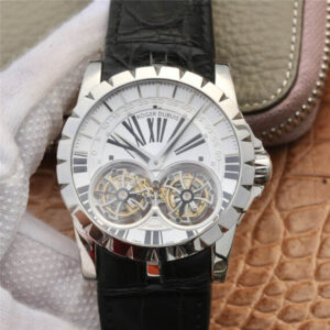 Roger Dubuis Excalibur RDDBEX0250 JB Factory Hot Replica Watches Silver Case - Hot Replica Watches