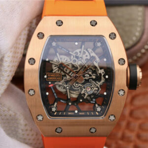 Richard Mille RM035 KV Factory Hot Replica Watches Orange Strap - Hot Replica Watches