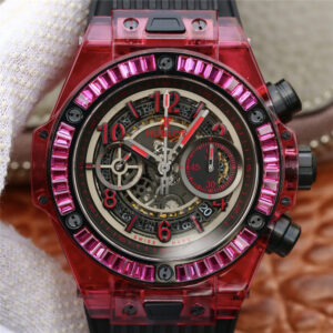 Hublot Big Bang 411.JX.4802.RT Hot Replica Watches Red Transparent Case - Hot Replica Watches