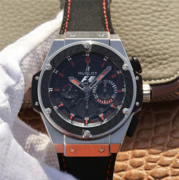 Hublot King Power 703.ZM.1123.NR.FMO10 V6 Factory Hot Replica Watches Black Dial - Hot Replica Watches