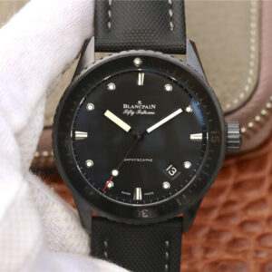 Blancpain Fifty Fathoms 5000-0130-B52-B GF Factory Hot Replica Watches Black Dial - Hot Replica Watches
