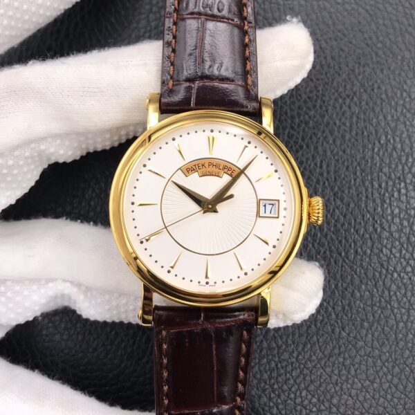 Patek Philippe Calatrava 5153R-001 ZF Factory Hot Replica Watches White Dial - Hot Replica Watches