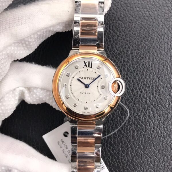 Cartier Ballon Bleu V6 Factory Hot Replica Watches Steel Strap - Hot Replica Watches