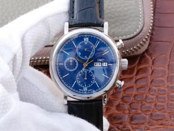 IWC Portofino IW391023 ZF Factory Hot Replica Watches Blue Dial - Hot Replica Watches