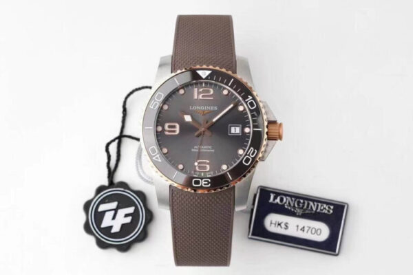 Longines Concas L3.781.3.78.9 ZF Factory Hot Replica Watches Brown Strap - Hot Replica Watches