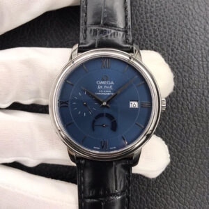 Omega De Ville 424.13.40.21.03.001 ZF Factory Hot Replica Watches Blue Dial - Hot Replica Watches