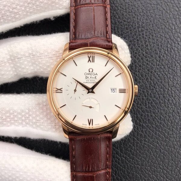 Omega De Ville 424.53.40.21.02.001 ZF Factory Hot Replica Watches White Dial - Hot Replica Watches