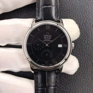 Omega De Ville 424.13.40.21.01.001 ZF Factory Hot Replica Watches Black Dial - Hot Replica Watches