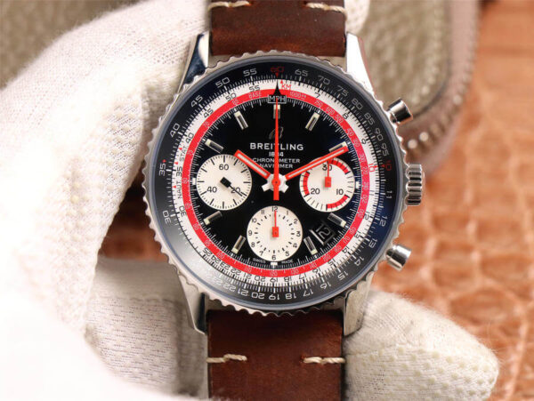 Breitling Navitimer AB01211B1B1X1 V9 Factory Hot Replica Watches Black Dial - Hot Replica Watches