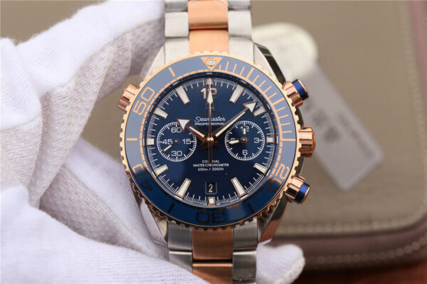 Omega Seamaster 215.20.46.51.03.001 OM Factory Hot Replica Watches Steel Strap - Hot Replica Watches