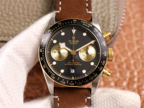 Tudor Black Bay M79363N-0002 TW Factory Hot Replica Watches Brown Strap - Hot Replica Watches