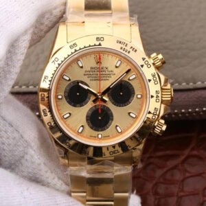 Rolex Daytona 116508 JH Factory Hot Replica Watches Gold Case - Hot Replica Watches