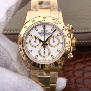 Rolex Daytona M116508-0001 JH Factory Hot Replica Watches Gold Case - Hot Replica Watches