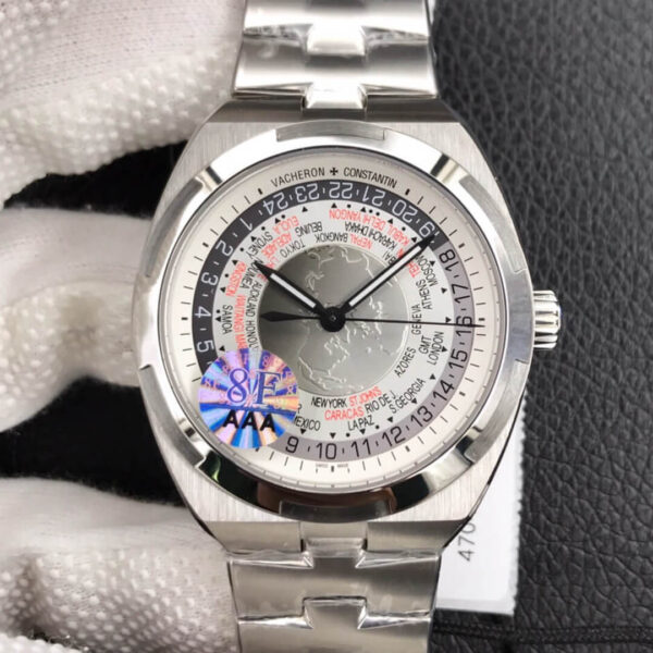 Vacheron Constantin Overseas 7700V/110A-B129 8F Factory Hot Replica Watches Steel Strap