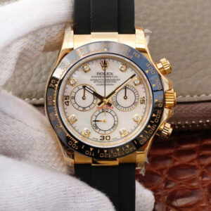Rolex Daytona M116518ln-0037 JH Factory Hot Replica Watches Black Strap - Hot Replica Watches