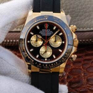 Rolex Daytona M116518ln-0047 JH Factory Hot Replica Watches Black Strap - Hot Replica Watches
