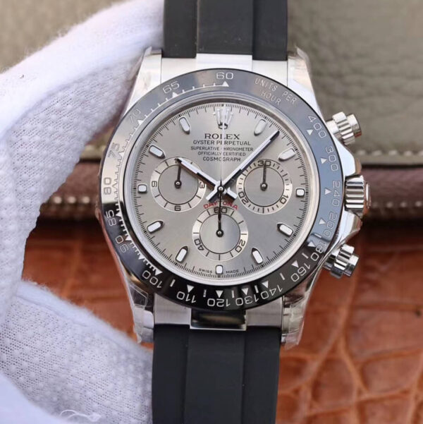 Rolex Daytona M116519ln JH Factory Hot Replica Watches Black Strap - Hot Replica Watches