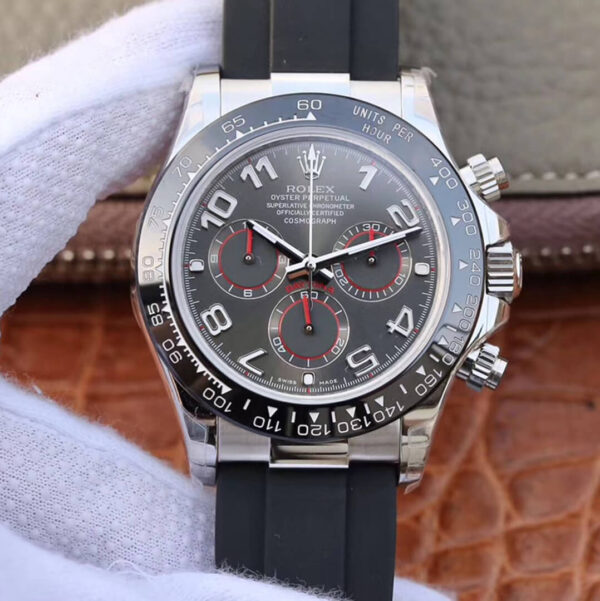 Rolex Daytona JH Factory Hot Replica Watches Black Strap - Hot Replica Watches