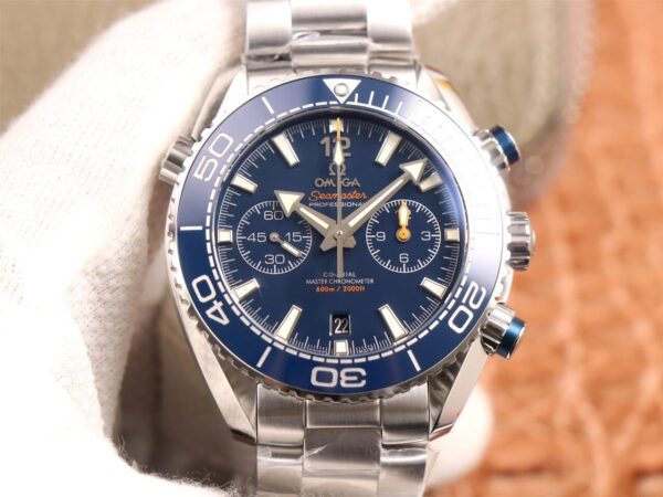 Omega Seamaster 215.30.46.51.03.001 OM Factory Hot Replica Watches Blue Dial - Hot Replica Watches