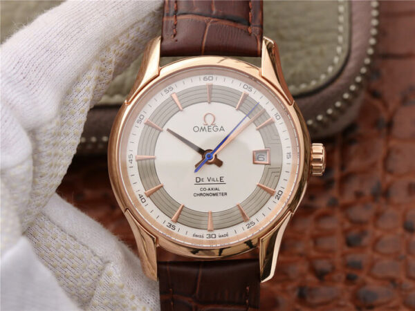 Omega De Ville 431.63.41.21.02.001 VS Factory Hot Replica Watches White Dial - Hot Replica Watches