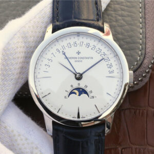 Vacheron Constantin Patrimony 4010U/000G-B330 GS Factory Hot Replica Watches Black Strap - Hot Replica Watches