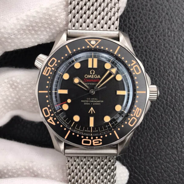 Omega Seamaster 210.90.42.20.01.001 VS Factory Hot Replica Watches Black Dial - Hot Replica Watches